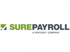 SurePayroll logo.
