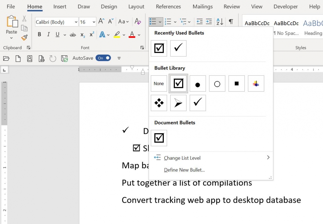 5 Ways to Insert a Checkmark Into Microsoft Office Products