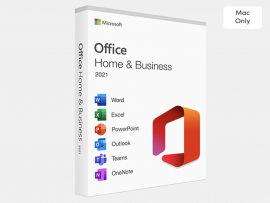 The Microsoft Office and Home Business for Mac software.