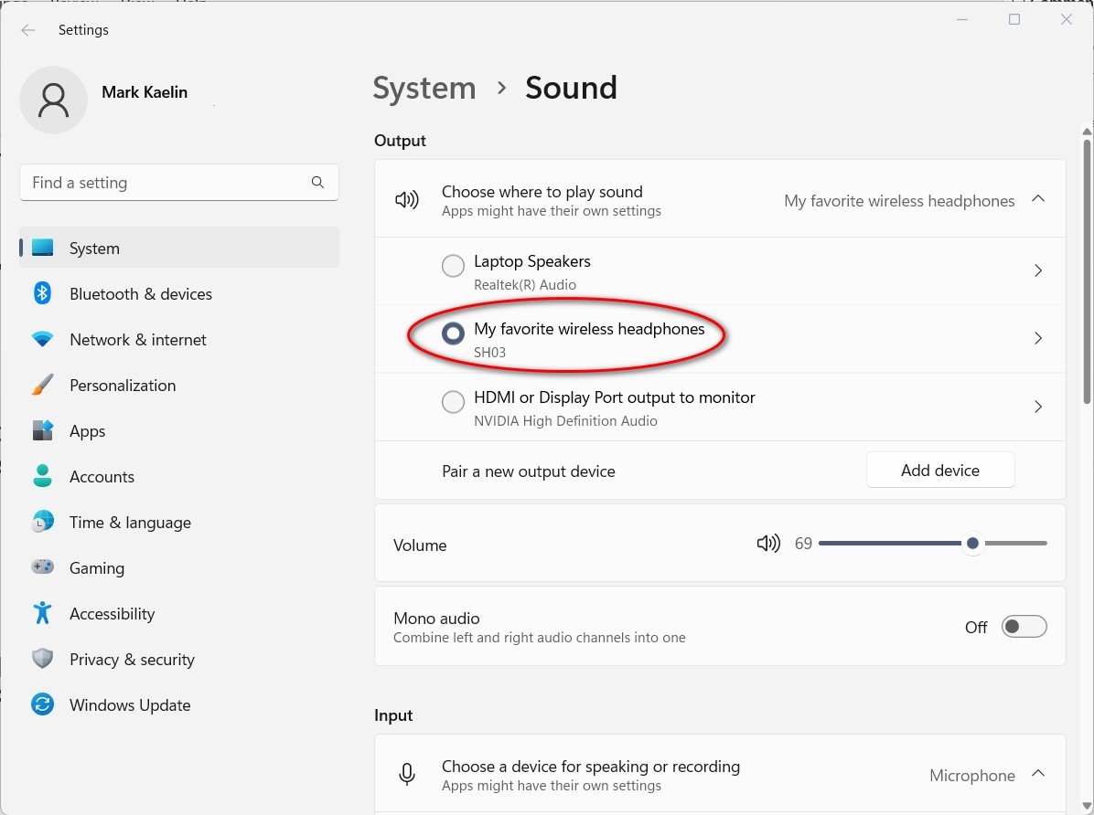 How to rename audio devices to recognizable names in Windows 11