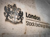 London, UK - May 14, 2016: London Stock Exchange Group in financial district on May 14, 2016 in London, UK