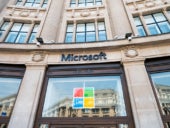 Microsoft flagship store in London.