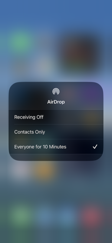 Enabling AirDrop for 10 minutes is a new secure feature added to iOS 16.2 for users globally.