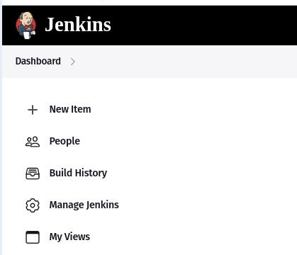The Jenkins sidebar includes the New Item button.