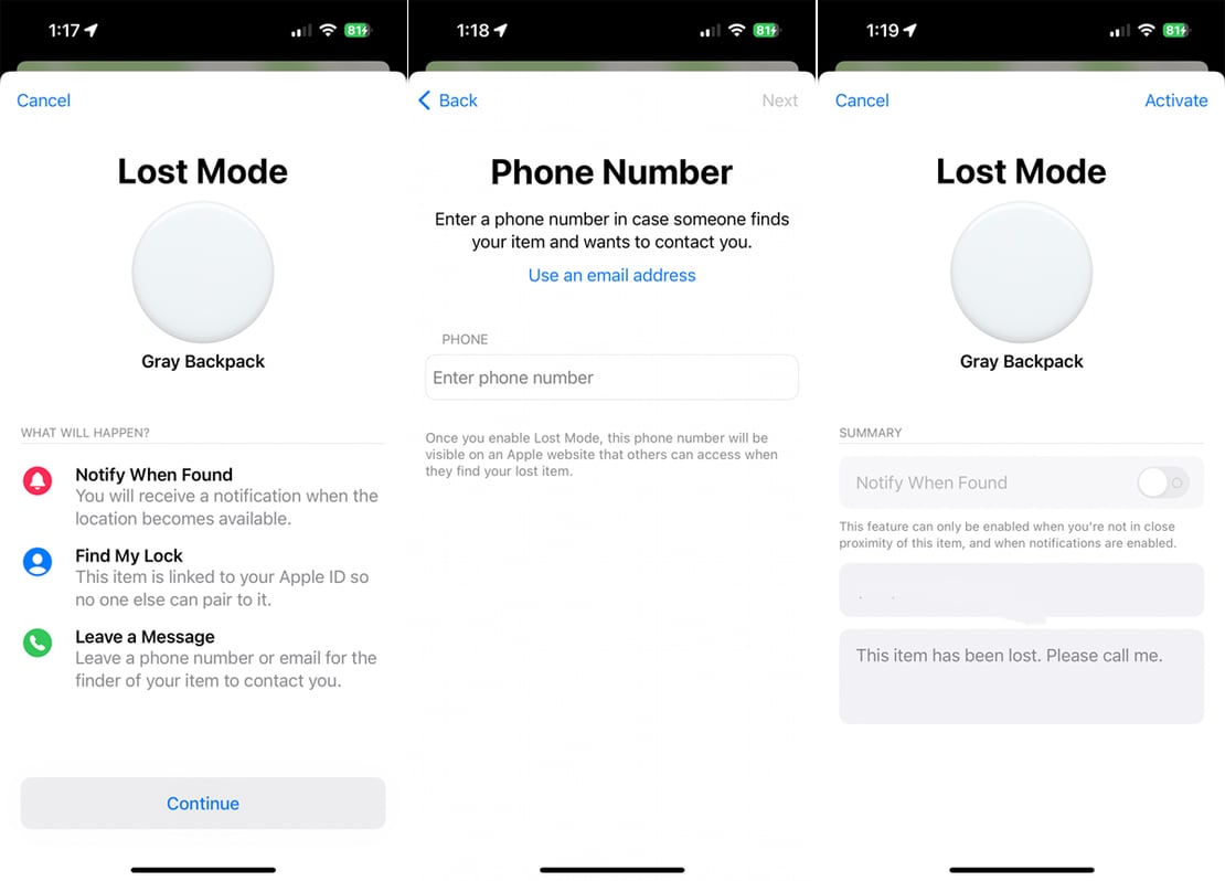 How to set up and use an Apple AirTag to track items | TechRepublic