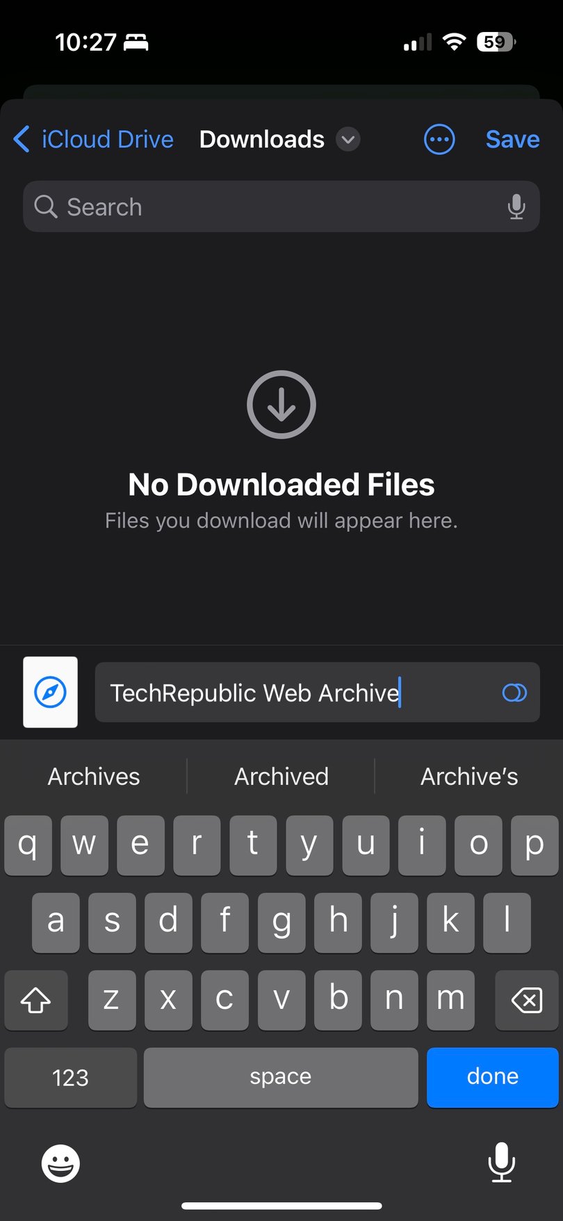 How to Rename and Tag Files When Saving in iOS 16 | TechRepublic