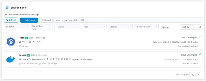 How to easily deploy a full-stack application in Portainer with templates