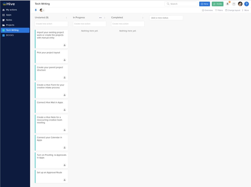 How to Use Project Templates in Hive | TechRepublic
