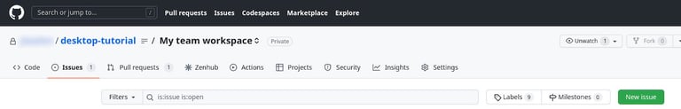 How to create a GitHub Issue