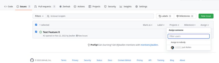 How to create a GitHub Issue