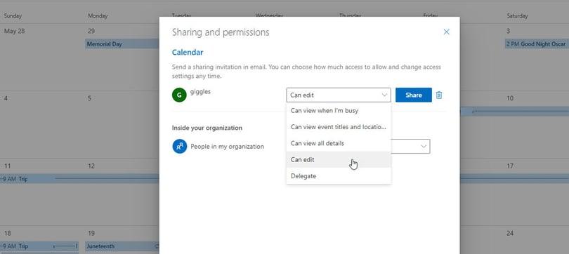 How to share your calendar in Microsoft Outlook - TechRepublic