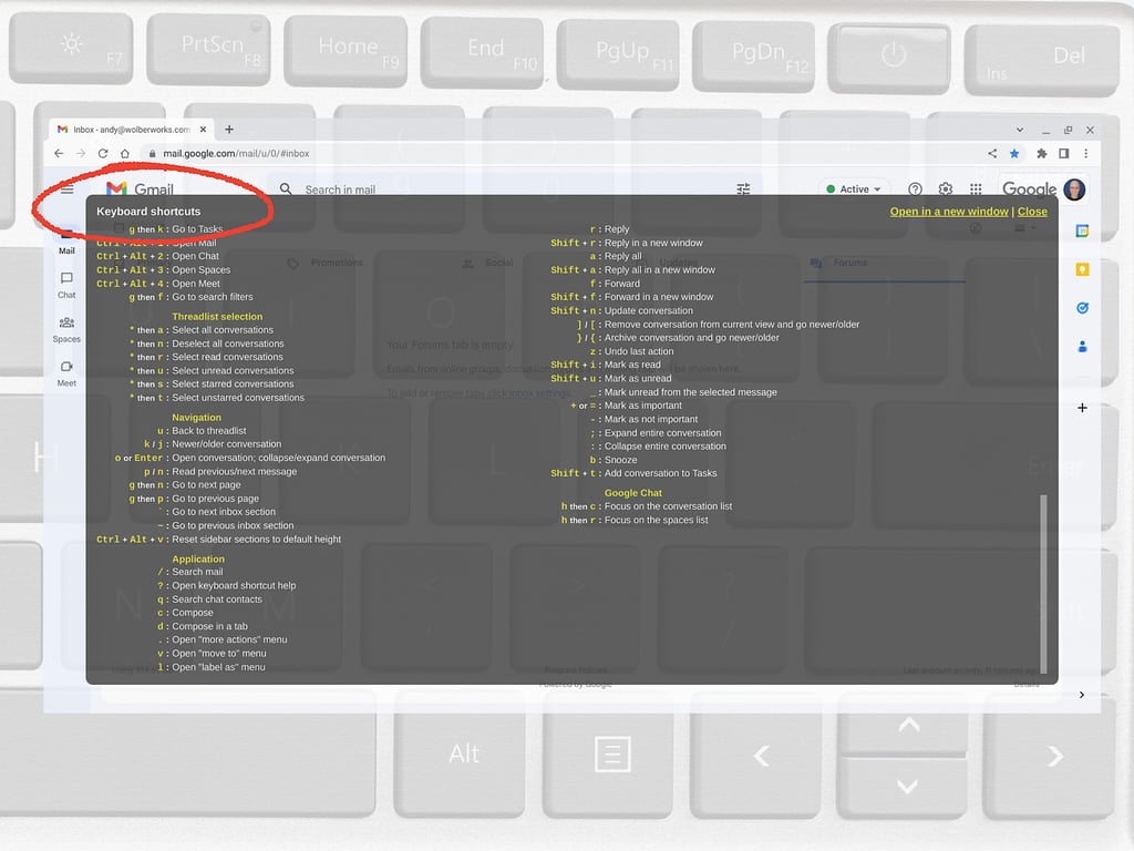 16 of the most useful Gmail keyboard shortcuts