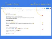 A Google Doc page with the text insert emoji and emoji reactions.