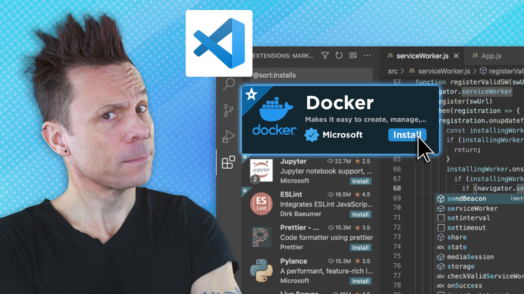 How to add Docker support to Visual Studio Code - TechRepublic
