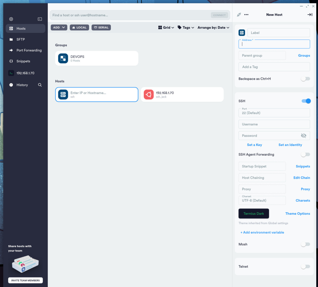 How to use Termius, one of the best SSH connection managers on the ...