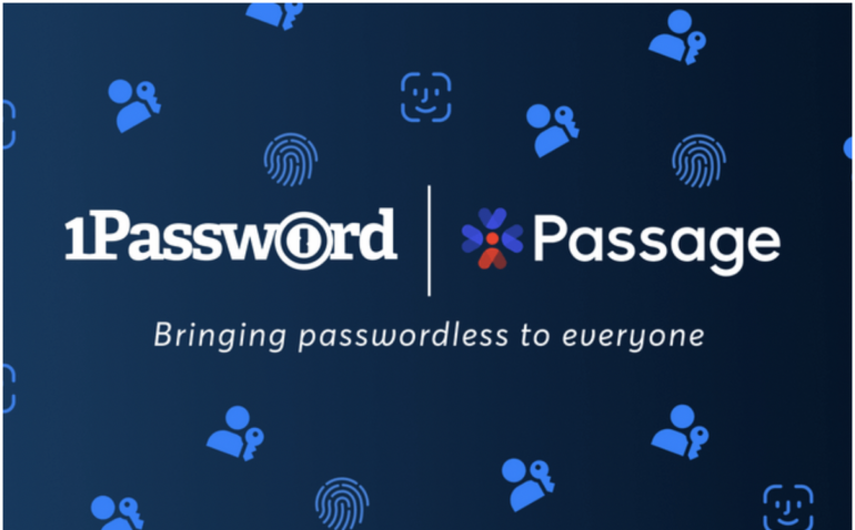 Passage’s November 3, 2022 announcement 1Password deal.