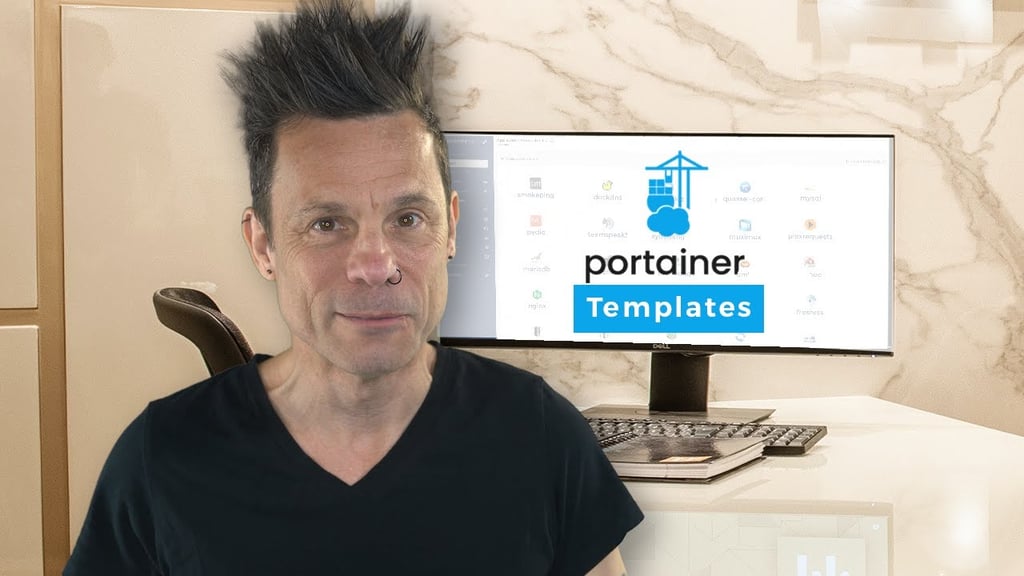 How to easily deploy a full-stack application in Portainer with templates