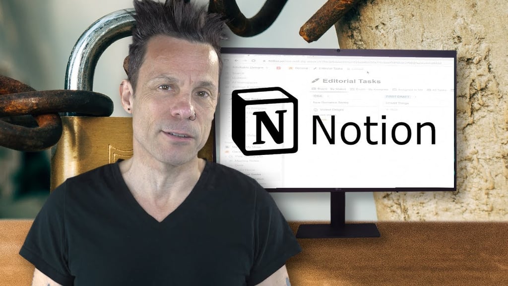 How and why you should lock databases in Notion