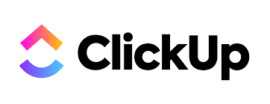 The ClickUp logo.