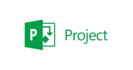 Microsoft Project logo.