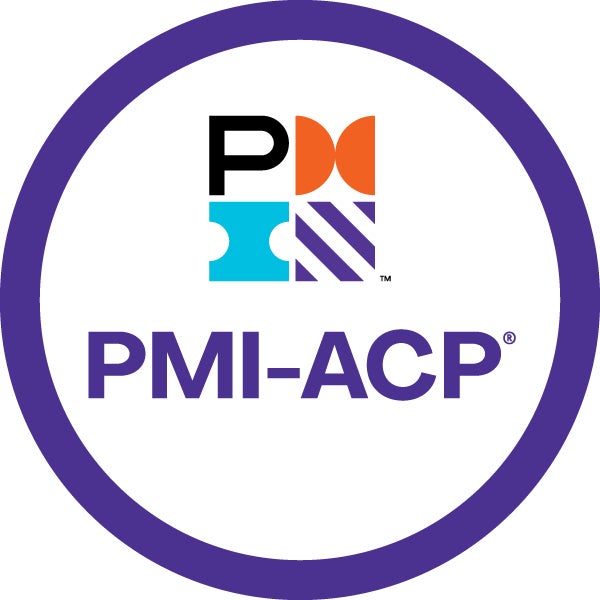 PMI Agile Certified Practitioner (PMI-ACP) logo.