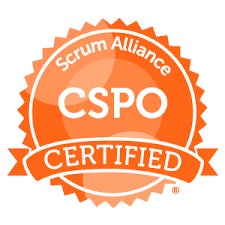 Certified Scrum Product Owner logo.