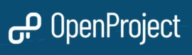Logo for OpenProject.