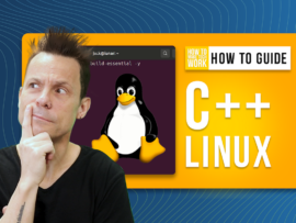 How to compile a C++ program on Linux.