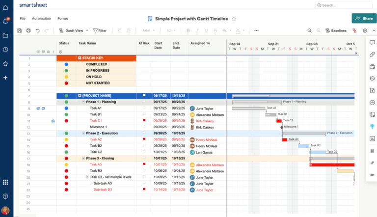 Microsoft Project vs. Smartsheet (2024): Which Tool Is Better?