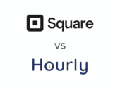 The Square and Hourly logos.