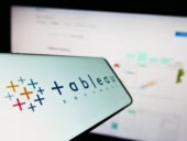 Tableau on a tablet.