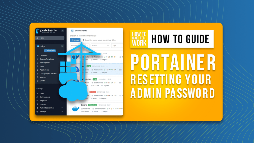 How to reset your Portainer admin password (+video tutorial)