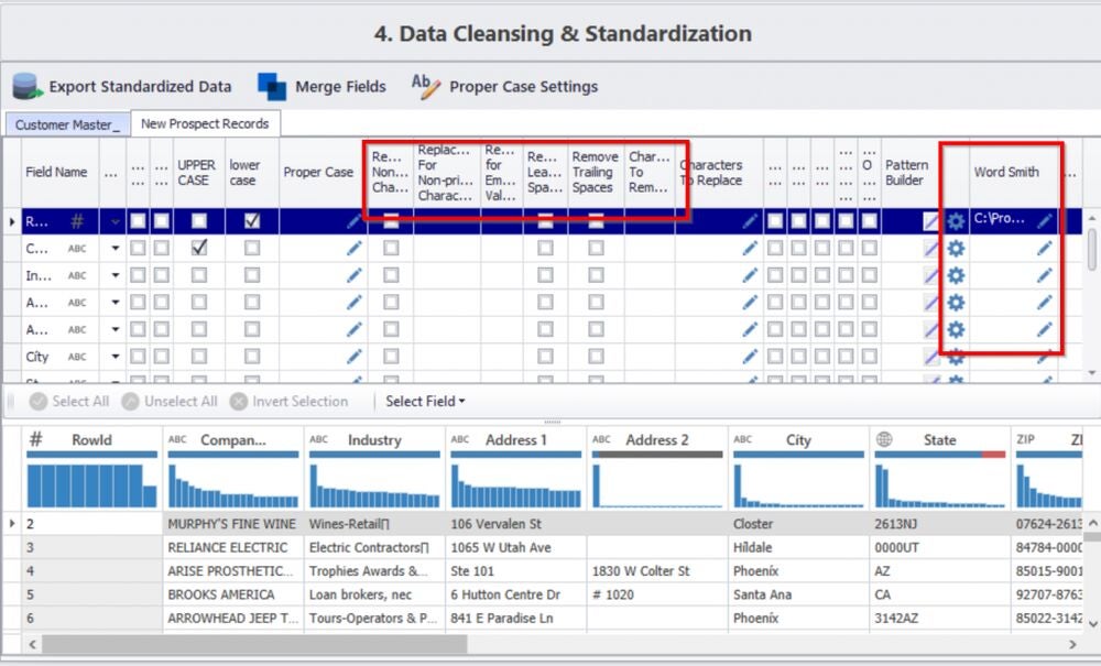 Data Ladder Dashboard Screenshot.