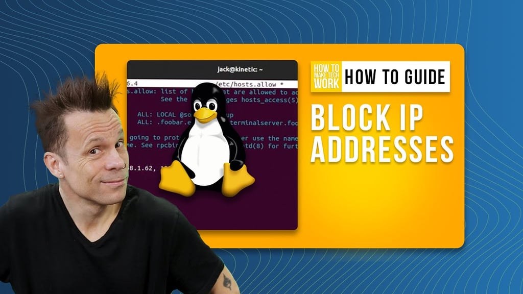 How to Easily Block IP Addresses From Accessing a Desktop or Server