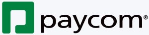 Paycom logo.