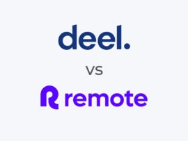 The Deel and Remote logos.