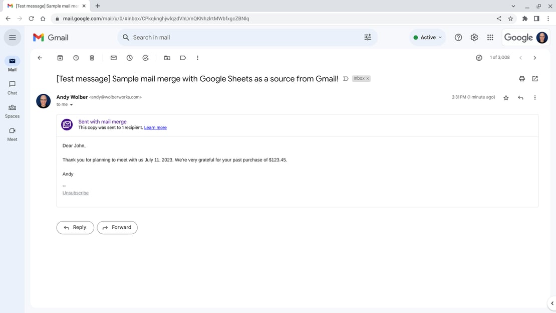 How To Integrate Google Sheets With Mail Merge in Gmail