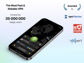 VPN Unlimited on a phone.