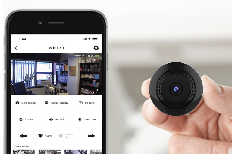 The TOKK™ CAM C2+ Range of Smart WiFi Discreet Day/Night Vision Camera.