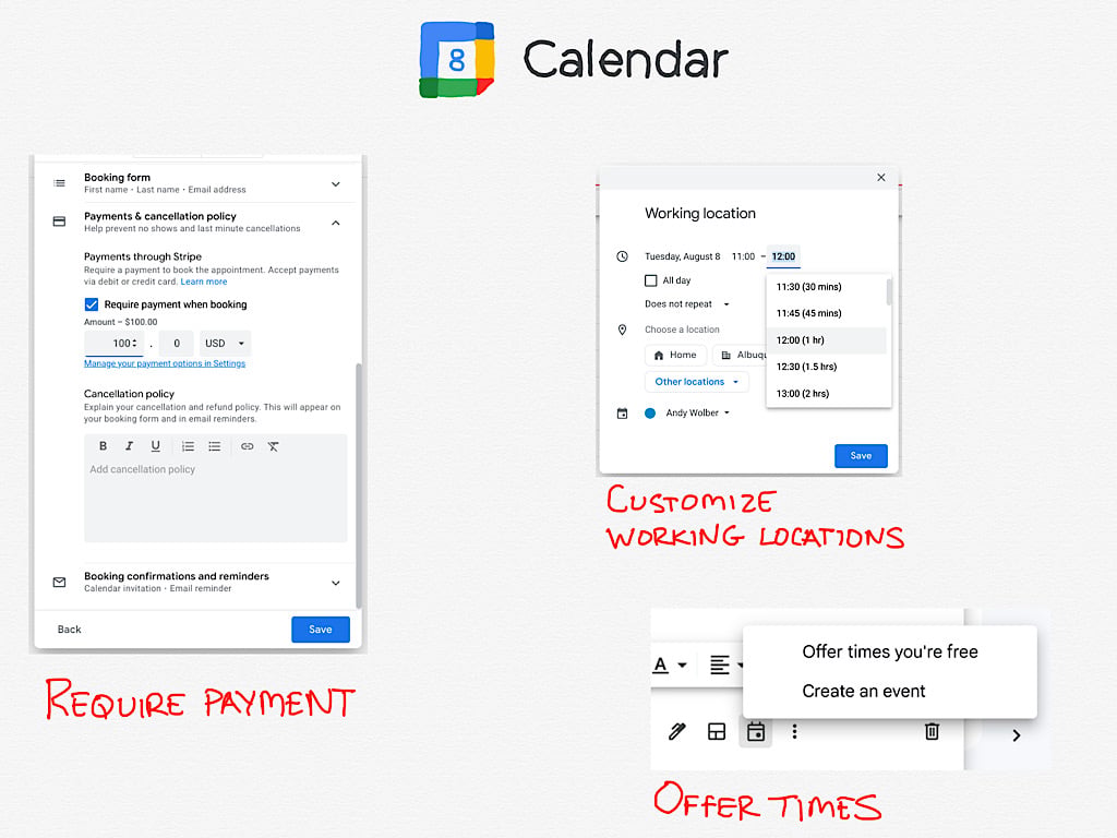 3 Google Calendar Feature Updates and Improvements