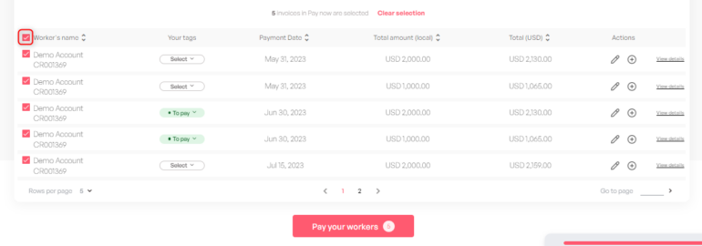 Ontop lets you take care of global payroll with just a few clicks.