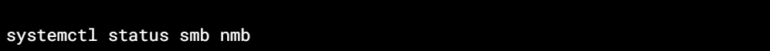 samba daemons active