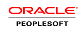 The Oracle Peoplesoft logo.