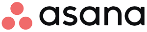 Asana logo.