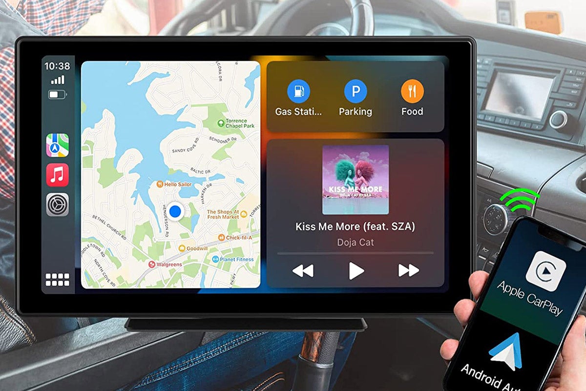 Wireless Car GPS Head Up Display Holder with Malaysia