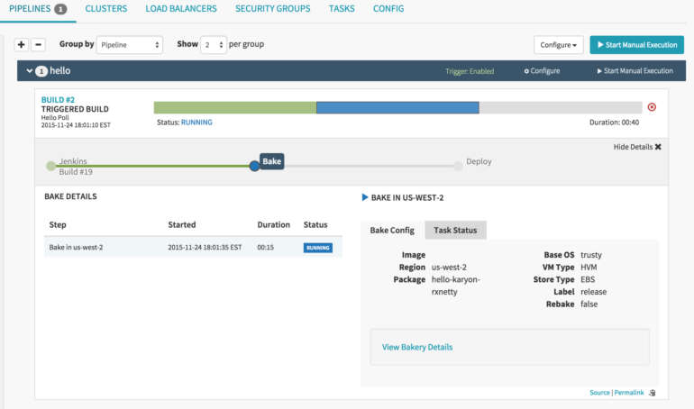 Spinnaker CI/CD tool.