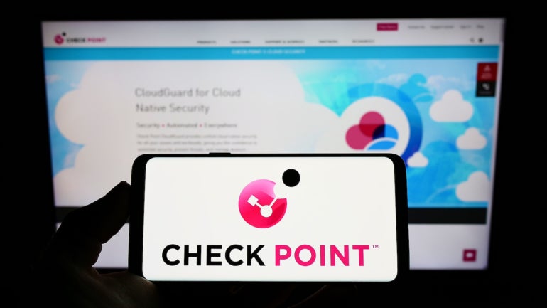 Check Point logo and website.