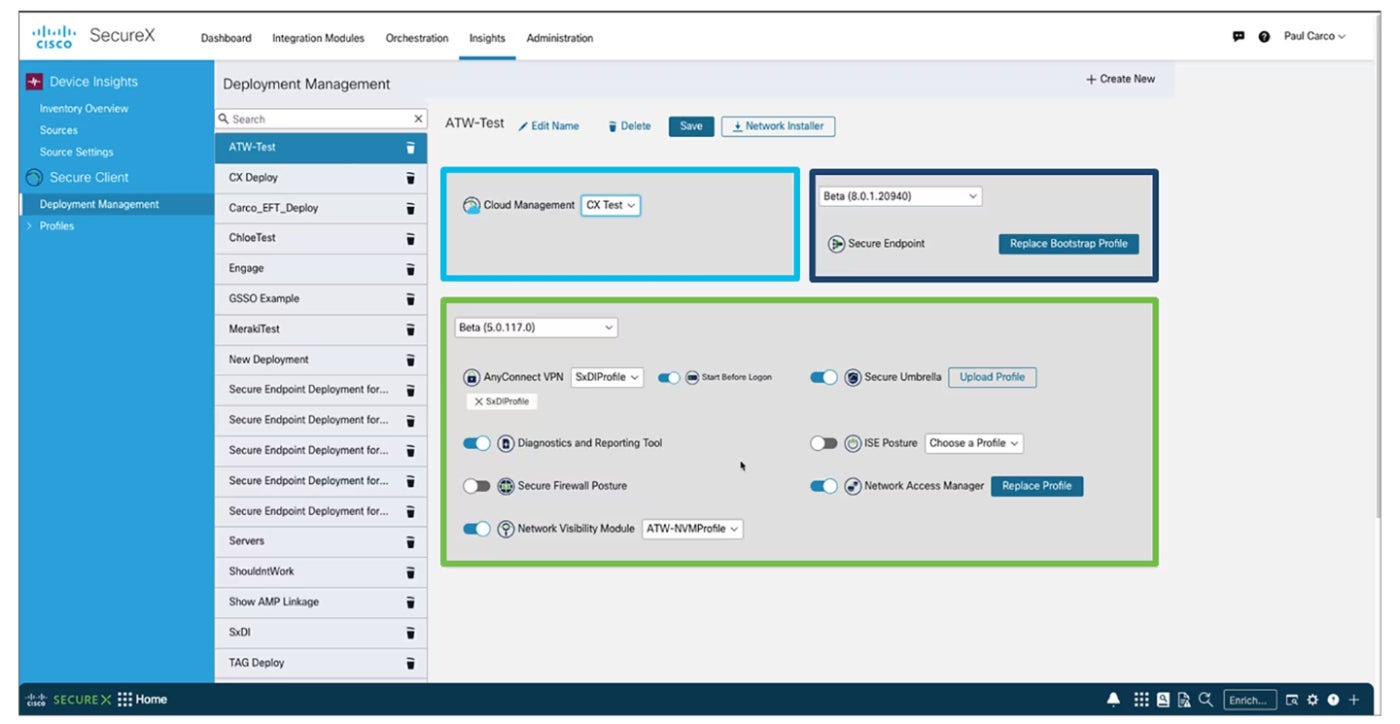 Cisco’s Secure Client dashboard.