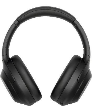 Sony WH-1000XM4 wireless noise-canceling headphones.