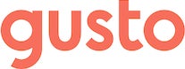 Gusto logo.